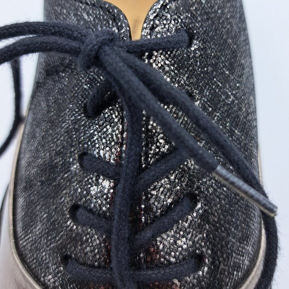 rare HASSIA womens OXFORD laced up SHOES Size 3.5UK or 6us sublime derby preppy - Picture 3 of 14